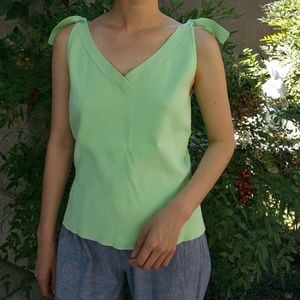 Ann Taylor Loft Green Tank Size M